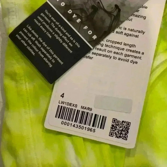 Lululemon All Yours Cropped Cotton Tank Top *Tie Dye - Picture 6 of 6